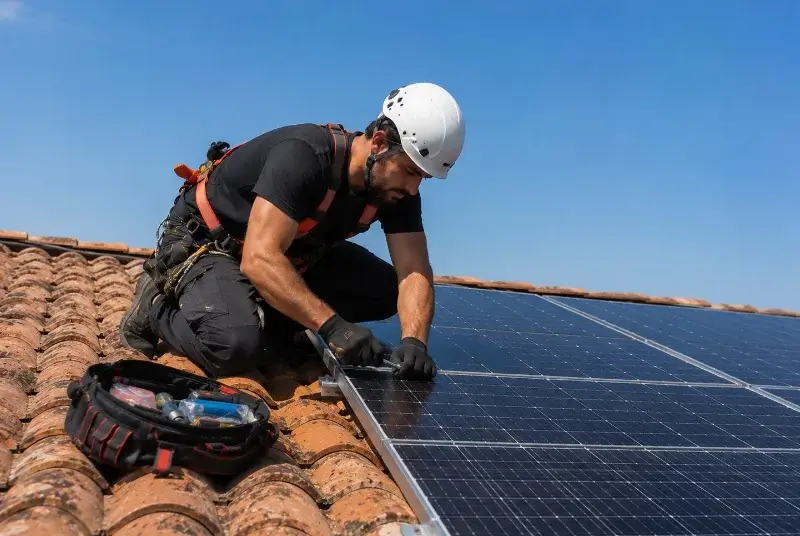 Maintenance et monitoring de panneaux solaires à Pauligne