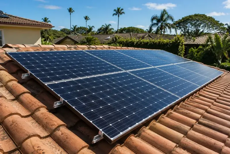 Installation de panneaux solaires à Pauligne